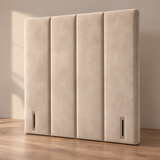 High Panelled Headboard, Archer Four Panel Geometric view 11