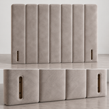Low Upholstered Headboard, Alina Elegant Teddy view 11