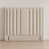 High Cushioned Headboard, Averly Plush Velvet