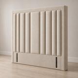 High Cushioned Headboard, Averly Plush Velvet view 2