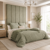 Padded Individual Upholstered Wall Panel Headboard