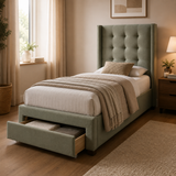 Wingback Divan Bed - Single £150