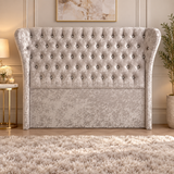 Winged Butterfly Chesterfield Headboard