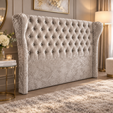 Winged Butterfly Chesterfield Headboard