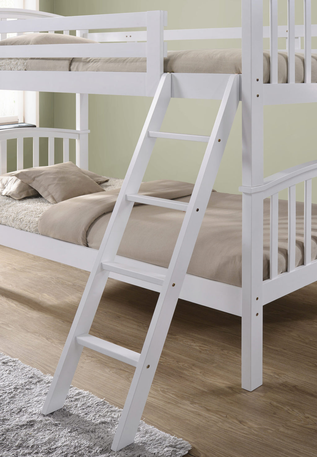 White Bunk Bed