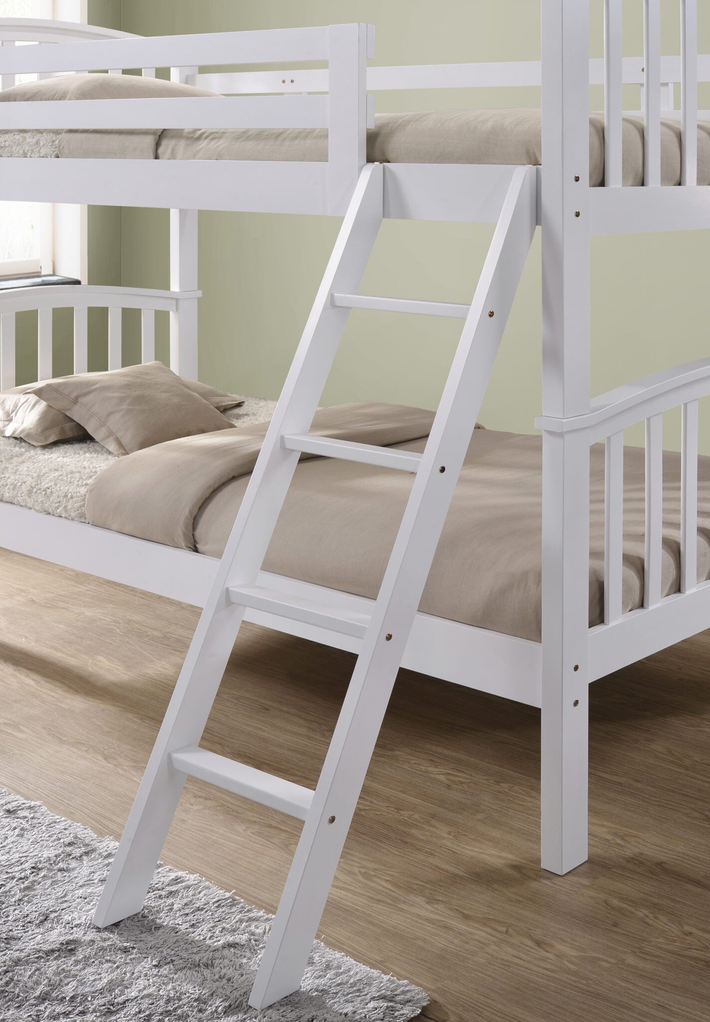 White Bunk Bed