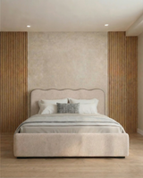 Adults Cloud Teddy Ottoman Bed – Low Headboard Divan | Amare Living