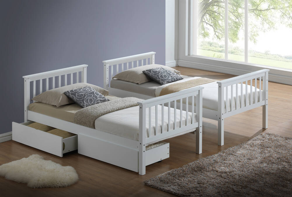 Lincoln White Bunk Bed