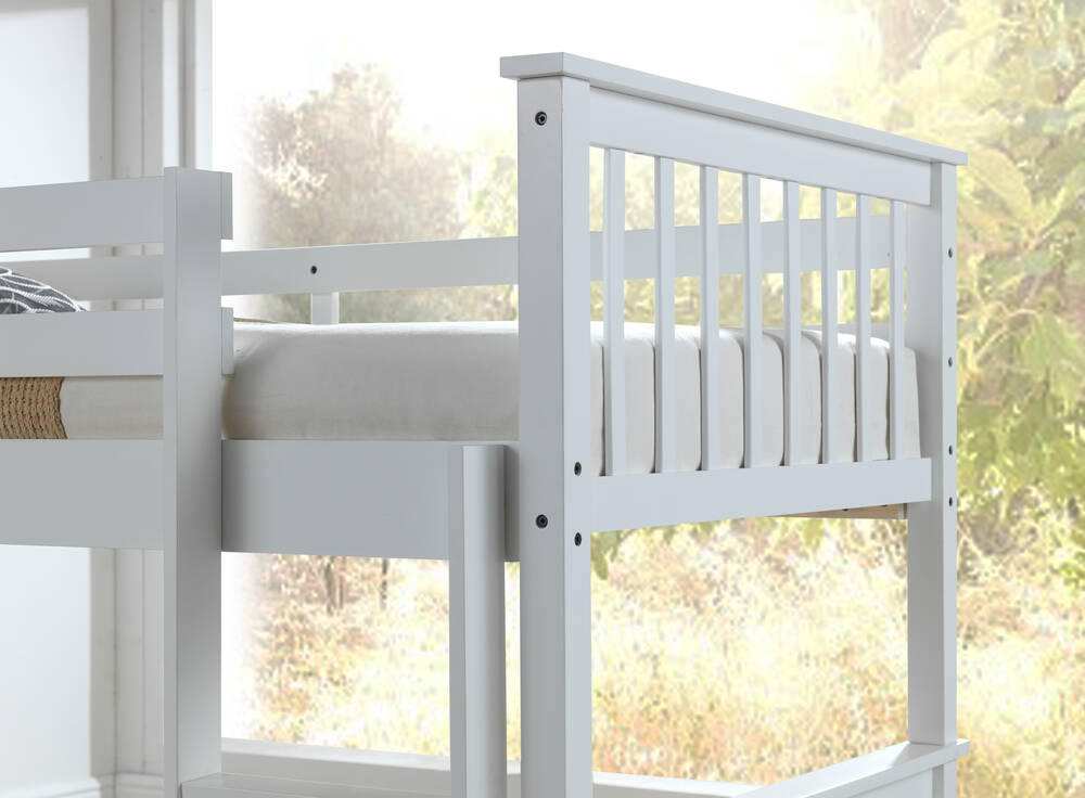 Lincoln White Bunk Bed