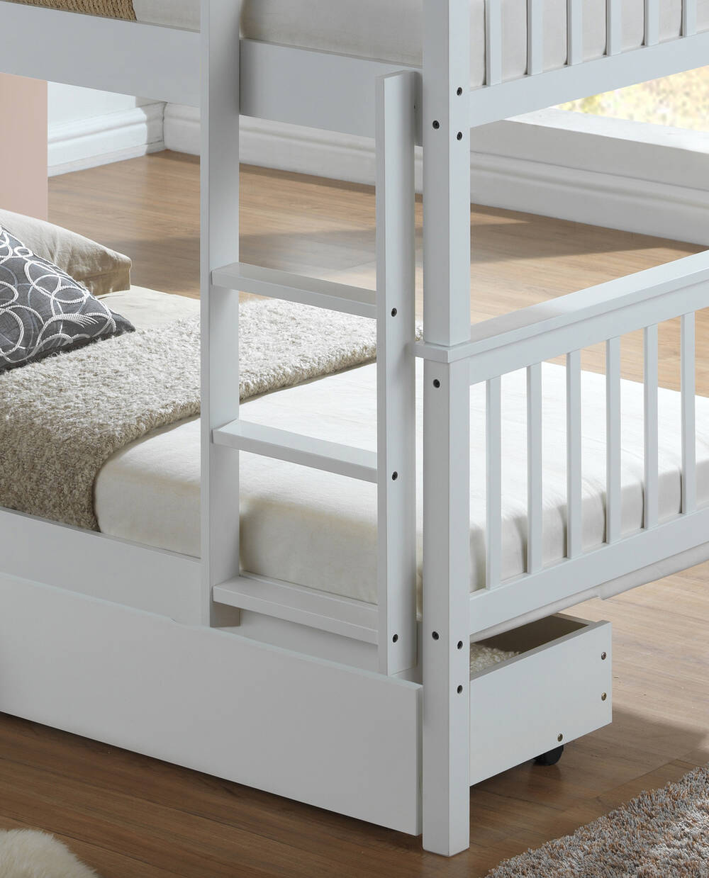 Lincoln White Bunk Bed