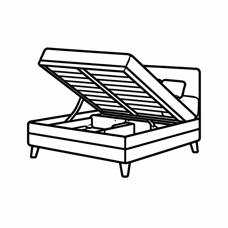 Add-on: Ottoman Gas Lift Storage