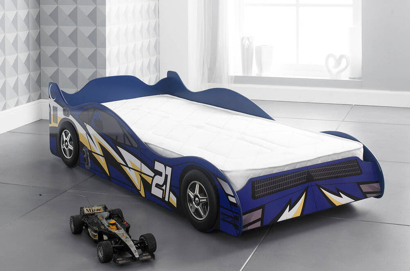 No21 Blue Car Bed