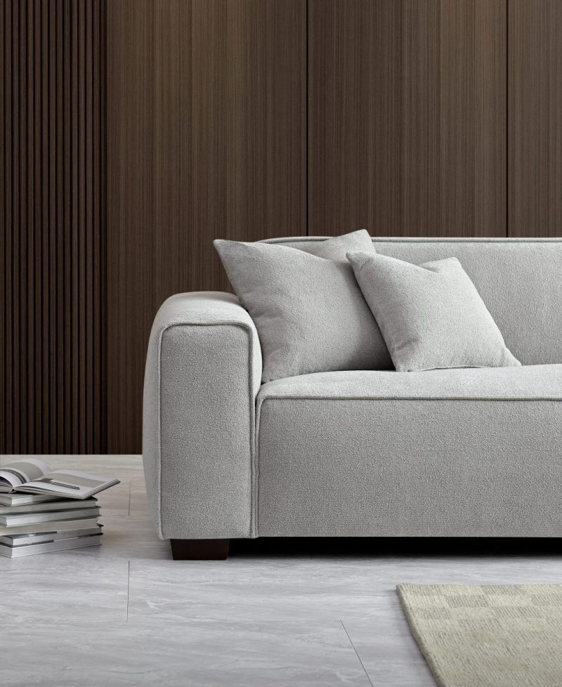 Chaise Sofa with Soft Cushion