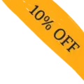 10% Discount Tag